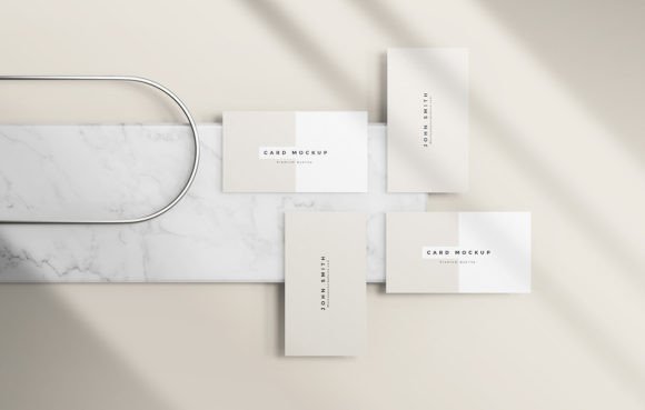 Business Card Mockup PSD Template