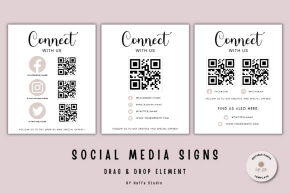 Canva QR Code Sign Printable Template: A Strategic Tool for Seamless Customer Interaction