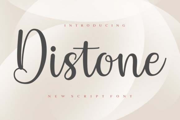 Distone: The Elegant Script Font for Authentic Design