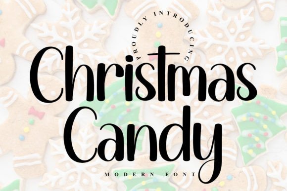 Elevating Visual Identity with the Christmas Candy Handwritten Typeface