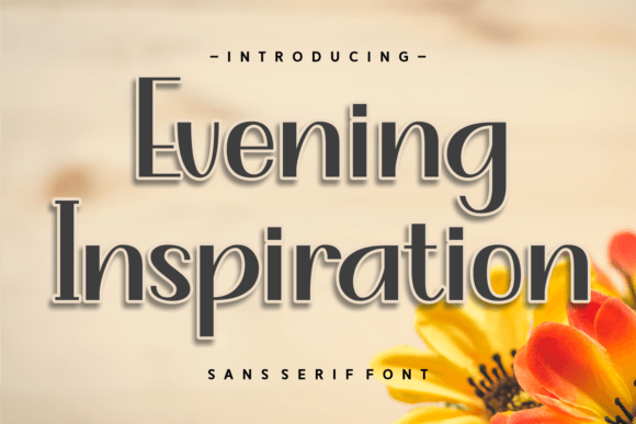Evening Inspiration: Elevating Design with Clean Typography