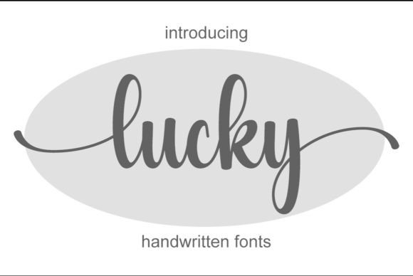 Lucky: Elevating Design with Elegant Handwritten Typography