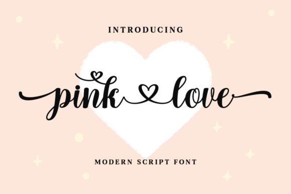 Pink Love: The Art of Elegant Handwritten Typography
