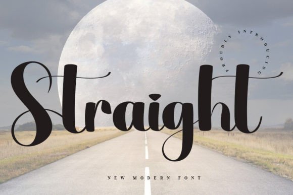 Straight: The Elegant Touch of Handwritten Design