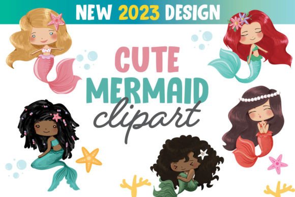 The Rise of Whimsical Digital Assets: Why Watercolor Cute Mermaids Clipart is Reshaping Creative Workflows