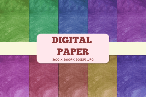 Watercolor Digital Papers Bundle 7