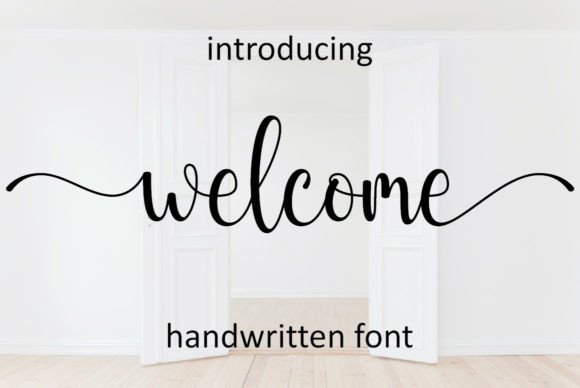 Welcome: The Elegant Handwritten Font for Modern Design